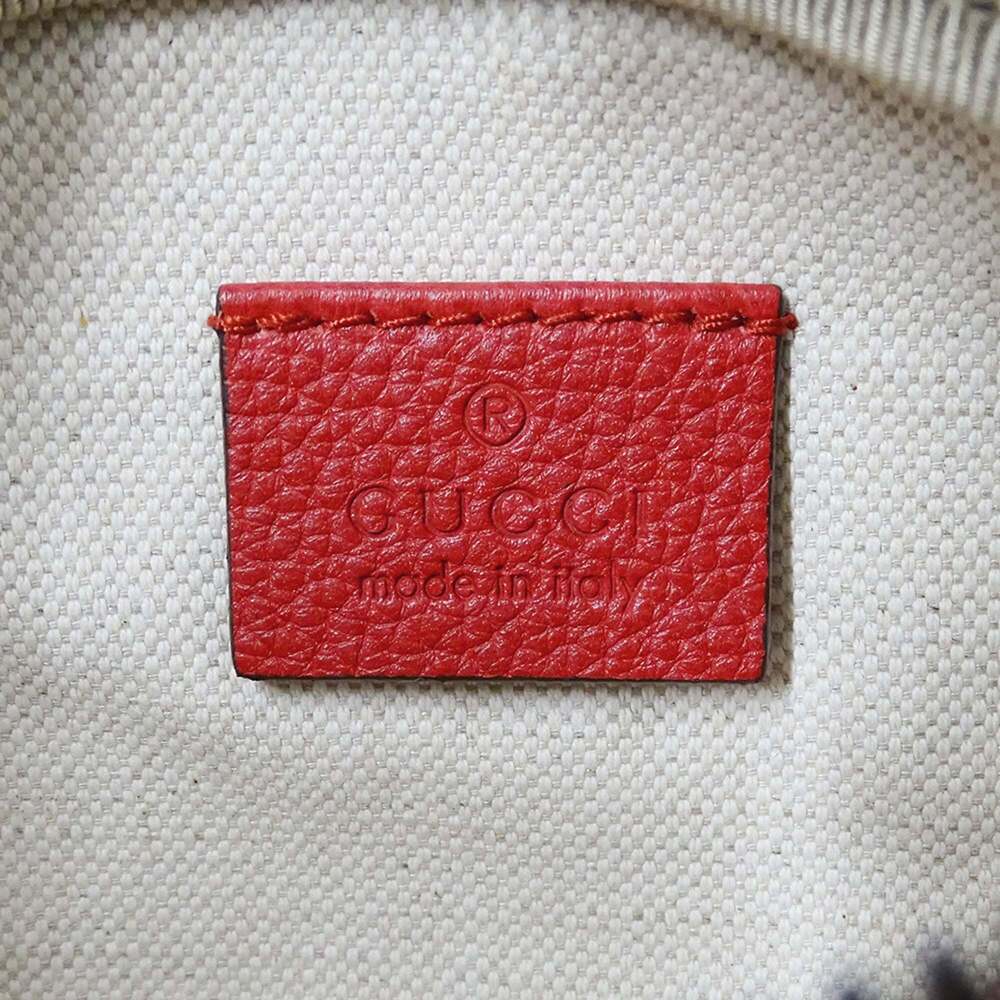 GUCCI Authentic Red Leather Fanny Pack - Picture 6 of 10